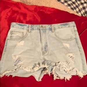 Jean shorts